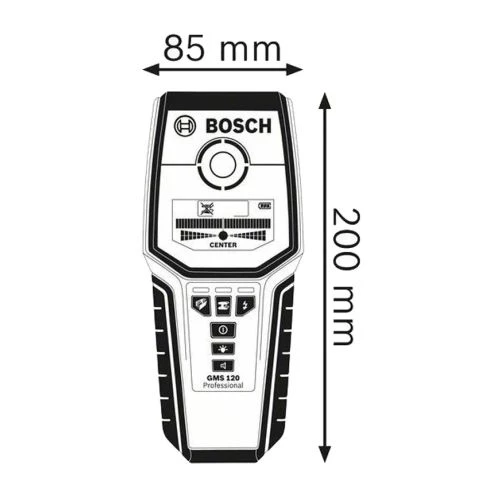 Détecteur multifonction Bosch GMS 120 Professional - 0601081000 7 Détecteur multifonction Bosch GMS 120 Professional - 0601081000 – Image 5