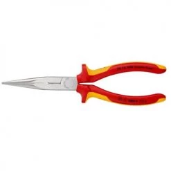 Pince à becs demi-ronds droite Knipex isolante 1000V