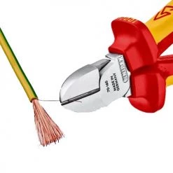 Pince coupante Knipex isolante 1000 V -Mesure et traçage Soldes 2022 AFD 123334