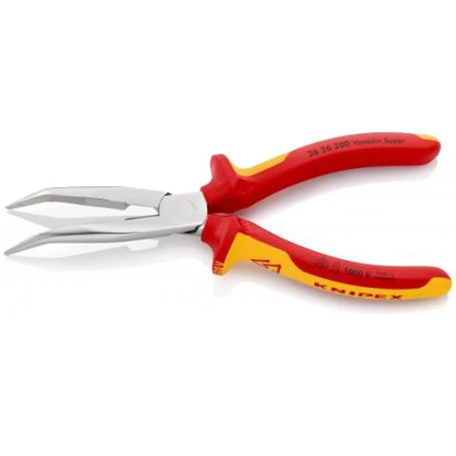 Pince à bec demi-rond coudé Knipex 1000V 4 Pince à bec demi-rond coudé Knipex 1000V – Image 2