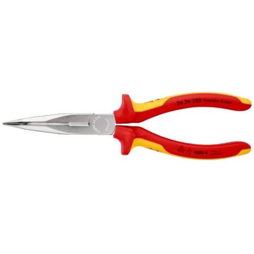 Pince à bec demi-rond coudé Knipex 1000V 6 Pince à bec demi-rond coudé Knipex 1000V – Image 4