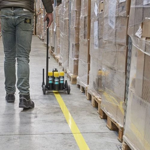 Chariot de marquage de ligne Soppec à 4 roues 4 Chariot de marquage de ligne Soppec à 4 roues – Image 2