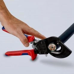 Coupe-câbles Knipex à cliquet -Mesure et traçage Soldes 2022 AFD 141065