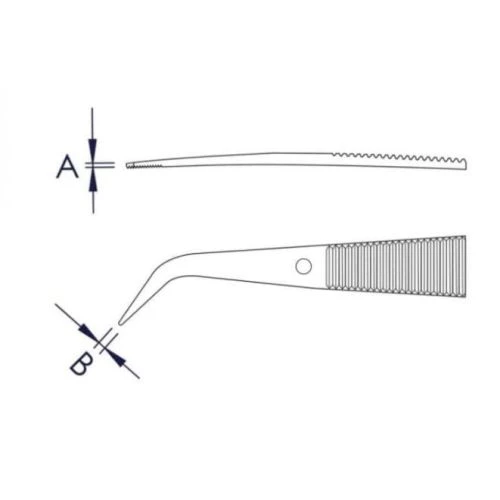 Pince brucelle de précision Knipex 152 mm 5 Pince brucelle de précision Knipex 152 mm – Image 3