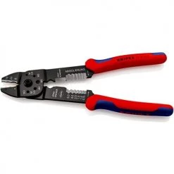 Pince à sertir Knipex laquée noire