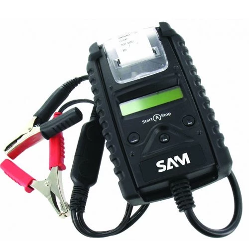 Testeur de batteries Sam Outillage ''Start and stop'' avec imprimante - 913-30 3 Testeur de batteries Sam Outillage ''Start and stop'' avec imprimante - 913-30