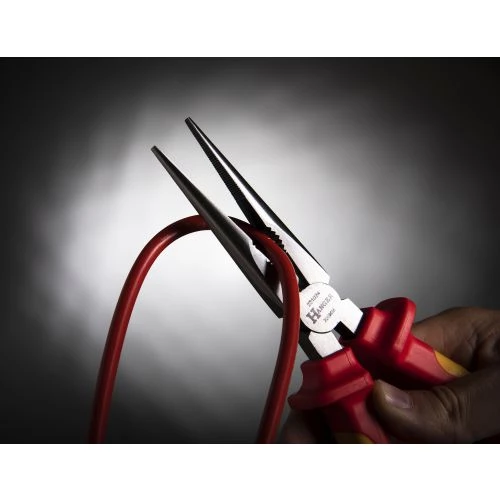 Pince bec demi-rond droit isolée Hanger 1000V 8 Pince bec demi-rond droit isolée Hanger 1000V – Image 6