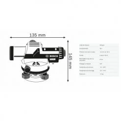 Niveau optique Bosch GOL 26 G Professional + Trépied -Mesure et traçage Soldes 2022 AFD 81229
