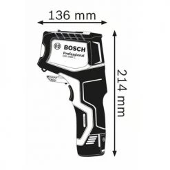 Détecteur thermique Bosch GIS 1000 C Professional + batterie 2Ah + chargeur 0601083301 -Mesure et traçage Soldes 2022 AFD 81434