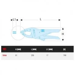 Pince-étau Facom à bec articulé 506A -Mesure et traçage Soldes 2022 AFD 98702
