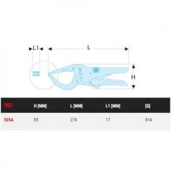 Pince-étau Facom grande capacité 505A -Mesure et traçage Soldes 2022 AFD 98713